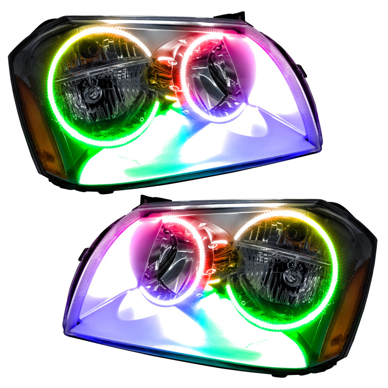 Oracle 05-07 Dodge Magnum SMD HL - Chrome - ColorSHIFT w/ 2.0 Controller
