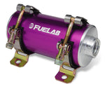 Fuelab Prodigy High Flow Carb In-Line Fuel Pump w/External Bypass - 1800 HP - Purple