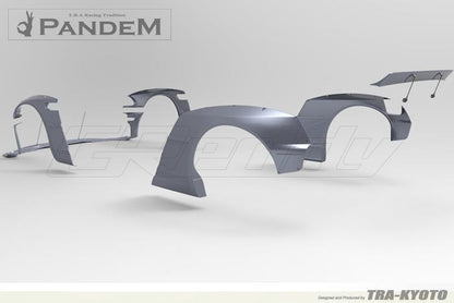 GReddy 99-06 BMW E46 Coupe Pandem Wide Body Front Fenders (SPECIAL ORDER)