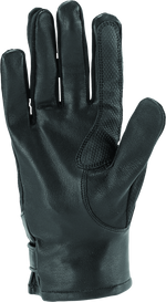 River Road Pecos Leather Mesh Gloves Black - Small