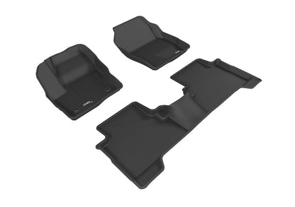 3D MAXpider 15-19 Ford Escape Kagu Black Full Set