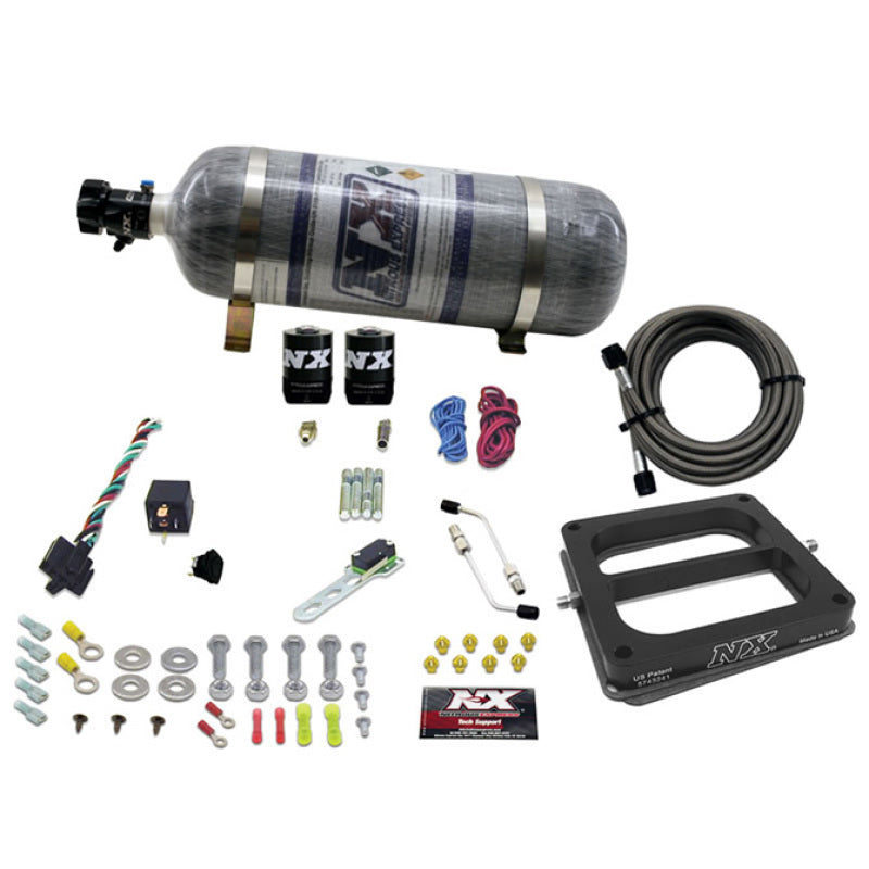 Nitrous Express Dom/Alcohol Nitrous Kit (100-500HP) w/Composite Bottle