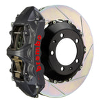 Brembo 12-14 328i MSport Brakes Excl xDrive Fr GTS BBK 6Pis Cast 380x32 2pc Rtr Slot Type1-Black HA