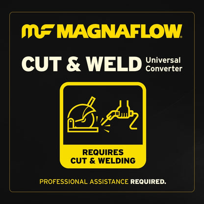 MagnaFlow 2.25 CA Spun Cen/Ang Universal Converter