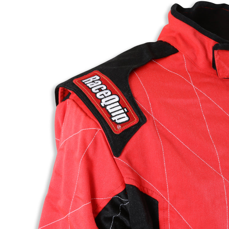 RaceQuip Red Chevron-5 Suit SFI-5 - XLG
