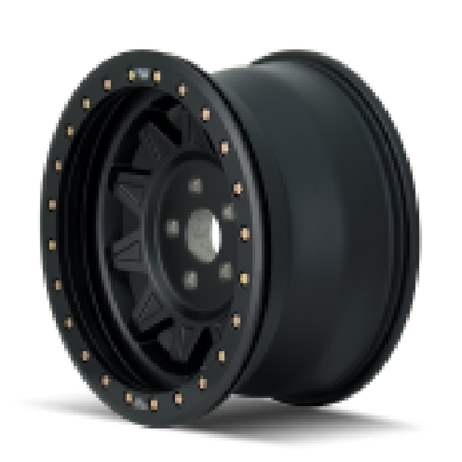 Dirty Life 9302 Roadkill Race 17x9/6x139.7 BP/-14mm Offset/106mm Hub Matte Black Wheel - Beadlock