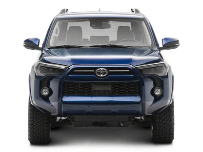 Raxiom 14-24 Toyota 4Runner CXR Series LED Headlights with Amber DRL- Black Housing- Clear Lens