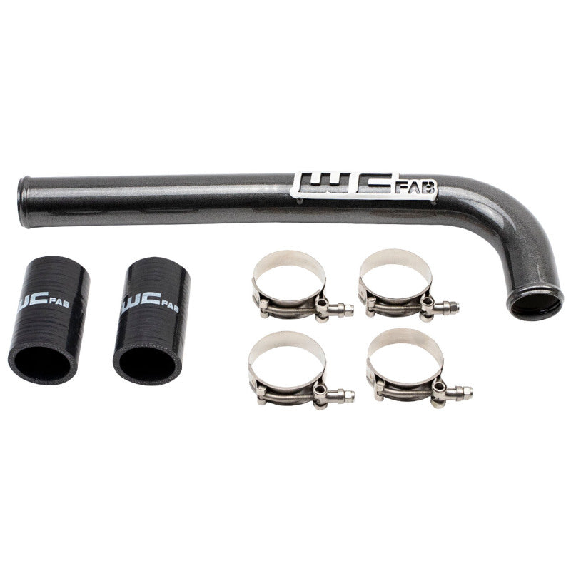 Wehrli 10-18 Dodge 6.7L Cummins (Non 13-15 w/Dual Rads) Upper Coolant Pipe - Sparkle Bomber Orange