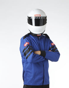 RaceQuip Blue SFI-1 1-L Jacket - Medium