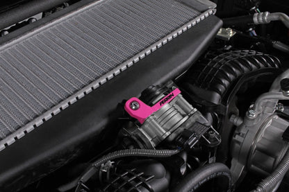 PERRIN 22-26 Subaru WRX / 19-25 Ascent / 20-25 Outback & Legacy Turbo TMIC Bracket - Hyper Pink