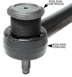 RockJock JK Currectlync RH Drive Bolt-On 1 5/8in Heavy Duty Steering Stabilizer Shock Mounting Kit