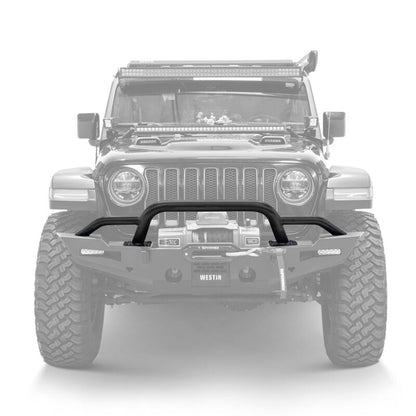 Westin 20-25 Jeep Gladiator / 18-25 Wrangler JL XTS Round Bull Bar - Tex. Blk