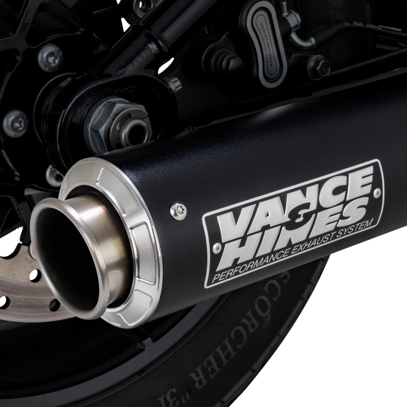 Vance & Hines 2025 Narrow Tire Softail Supersport Slip-On - Black