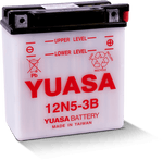 Yuasa 12N5-3B Conventional 12 Volt Battery