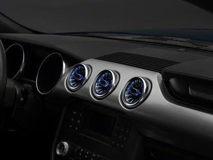 Raxiom 15-23 Ford Mustang Axial Series LED Color Changing Air Vent Outlets