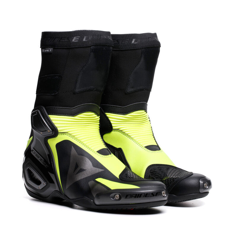 Dainese Axial 2 Boots Black/Yellow Fluorescent Size - 43