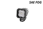 Diode Dynamics Stage Series C1 LED Pod - White SAE Fog Standard ABL Each