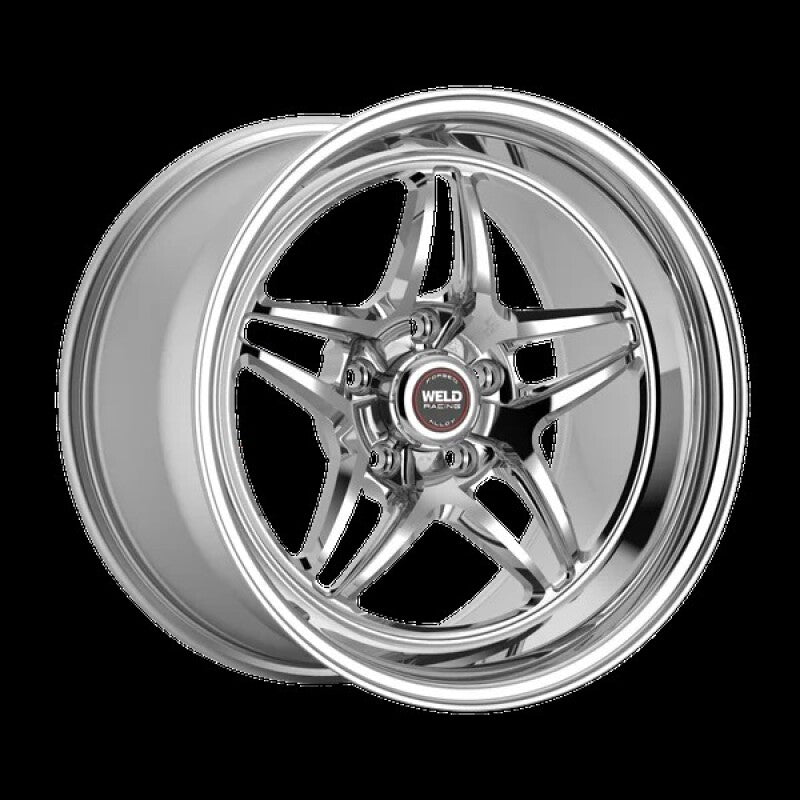 Weld S81 20x10 / 5x5.0 BS 6.4 (23 ET) Polish 3.18 ID Medium Pad - Polished Center - Polished Shell