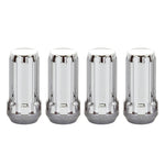 McGard SplineDrive Lug Nut (Cone Seat) M14X1.5 / 1.935in. Length (4-Pack) - Chrome (Req. Tool)