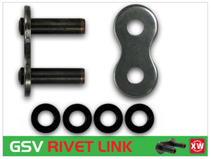 RK Chain 630GSV Rivet Link - Natural