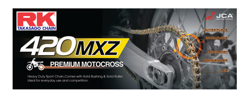 RK Chain 420MXZ-126 - Natural