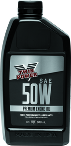 Twin Power 50WT Premium Oil Quart