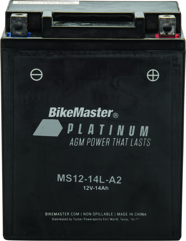 BikeMaster AGM Battery - MS12-14L-A2