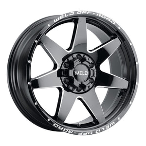 Weld Off-Road W109 20X12 Retaliate 6X135 6X139.7 ET-44 BS4.75 Gloss Black MIL 106.1