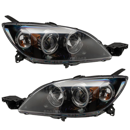 Oracle 04-09 Mazda 3 SMD HL - Hatchback - Halogen Style - ColorSHIFT