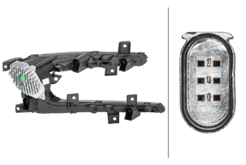 Hella 2015-2019 Volkswagen e-Golf Daytime Running Light Left