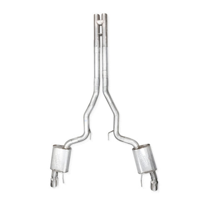 Stainless Works 2024 Mustang GT Catback Dual Tips Redline Sound H-Pipe Factory Connect Exhaust