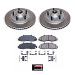 Power Stop 2004 Ford F-150 Heritage Front Semi-Coated Rotor Kit