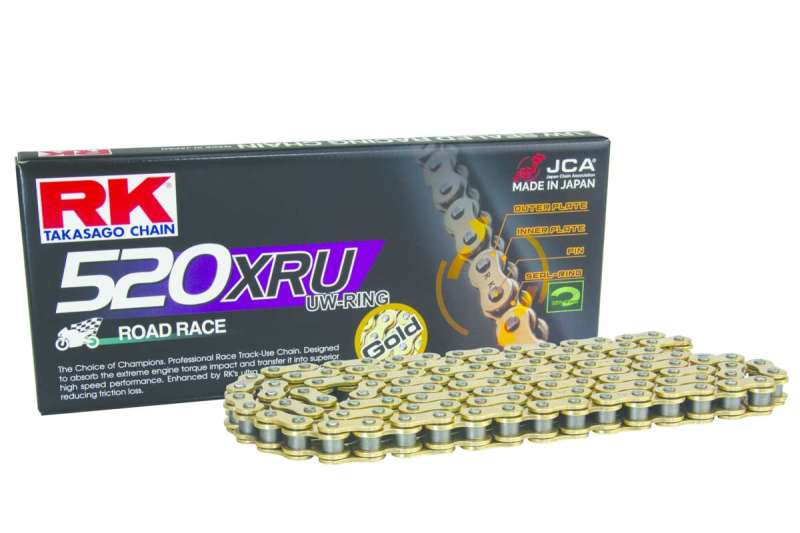 RK Chain GB520XRU-100FT U-Ring- Gold