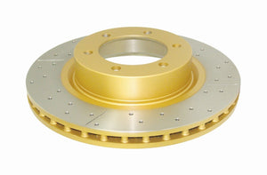 DBA 93-01 Subaru Impreza Front Street Series Drilled & Slotted Rotor