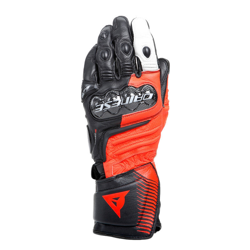 Dainese Carbon 4 Long Leather Gloves Black/Black/Black - XL