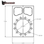 Camburg 4130 TT Bolt-on Spindle Snout Block