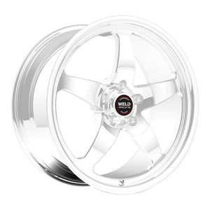 Weld S71 18x9 / 5x4.5 BP / 6.7in. BS Polished Wheel (Medium Pad) - Non-Beadlock