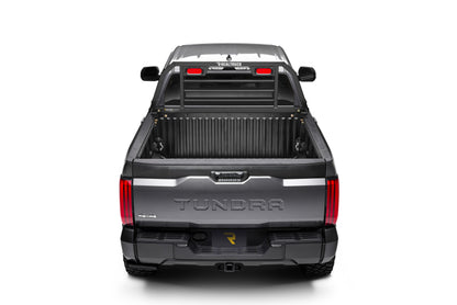 BackRack 99-24 Ford F-250/350/450 SD (17-24 Alum Body) SRL Rack Lighted Shortened Frame ONLY Req. HW