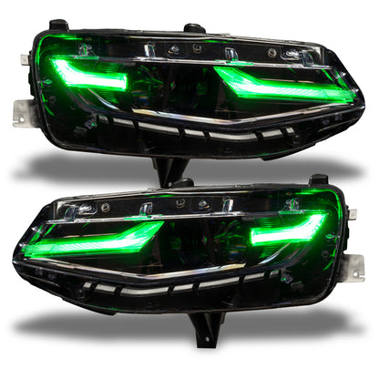 Oracle 19-21 Chevy Camaro LS/LT RGB+A Headlight DRL  Kit - ColorSHIFT w/o Controller