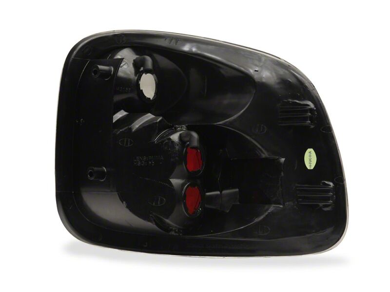 Raxiom 97-00 Ford F-150 Flareside Axial Series Altezza Style Tail Lights- Black- Clear Lens