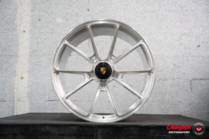 Vossen X Champion RS92 21X9/ET44/5X130/Brushed Gloss Clear Wheel/911 C2 991.2 Narrow Body - Front