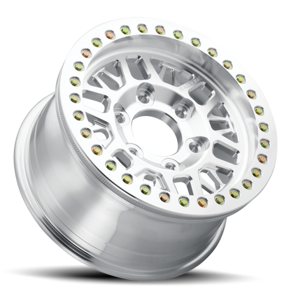 Raceline RT951F Ryno Forged 17x9in / 8x180 BP / -12mm Offset / 130.81mm Bore - Machined Raw