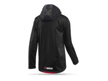 Akrapovic Mens Corpo Softshell Jacket Black - M
