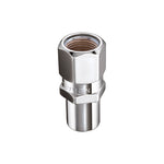 McGard Hex Lug Nut (Drag Racing Reg. Shank) M12X1.5 / 13/16 Hex / 1.86in. Length (4-Pack) - Chrome