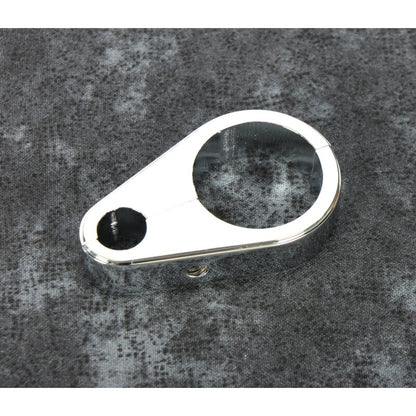 Bikers Choice 1 1/8 Inch Chrome Plain Clutch Cable Clamp