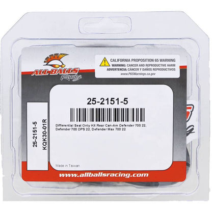 All Balls Racing Differential Seal Kit