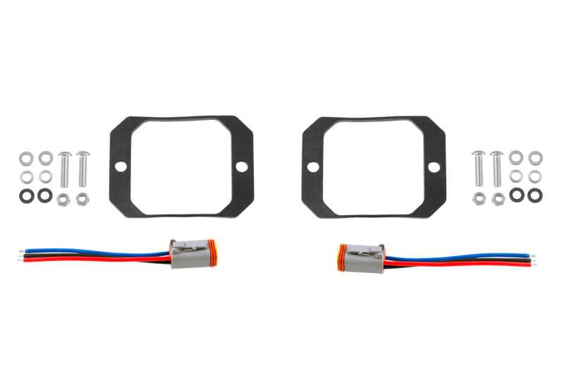 Diode Dynamics Stage Series C1 Flush Mount Mounting Kit (Pair)