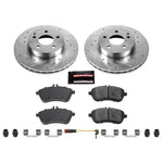 Power Stop 12-15 Mercedes-Benz C250 Front Z23 Evolution Sport Brake Kit