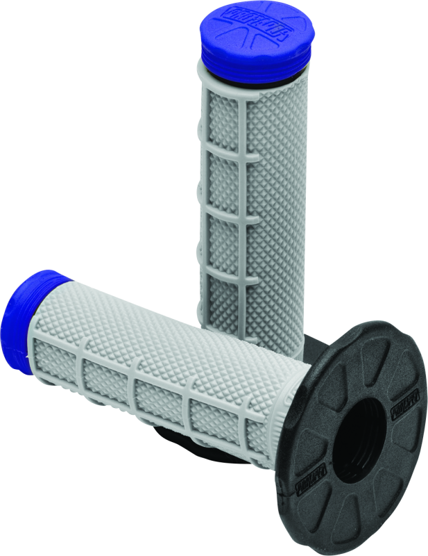 ProTaper Tri Density MX 1/2 Waffle Grips - Blue