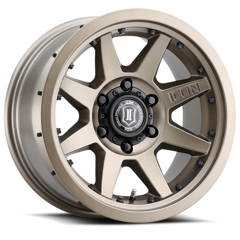 ICON Rebound Pro 17x8.5 6x5.5 25mm Offset 5.75in BS 95.1mm Bore Bronze Wheel